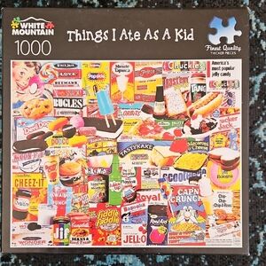 Things I Ate As A Kid 1000-Piece Puzzle